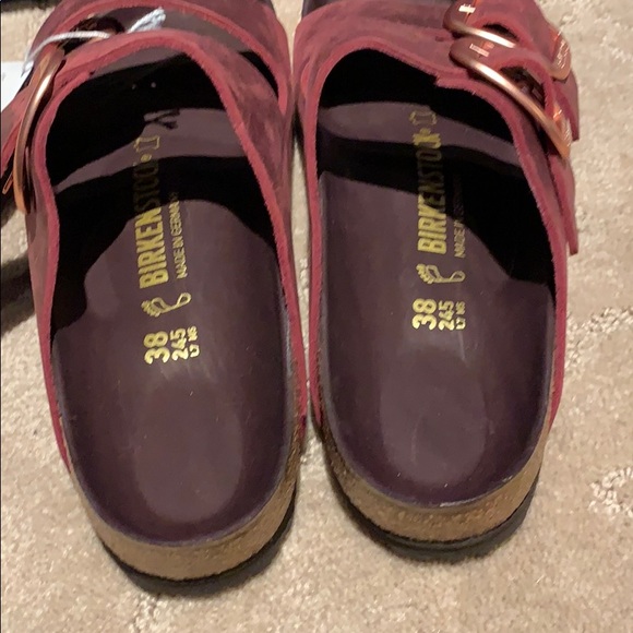 birkenstock arizona big buckle zinfandel